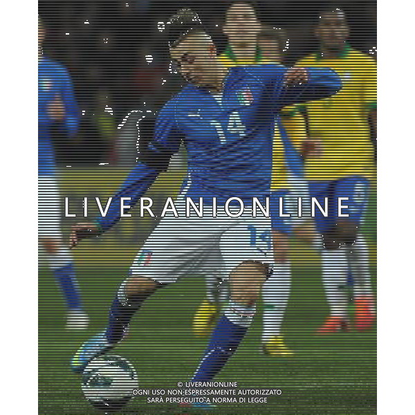 Gara Amichevole Ginevra (Svizzera) - 21.03.2013 Italia-Brasile Nella Foto:El Shaarawy Stephan /Ph.Vitez-Ag. Aldo Liverani