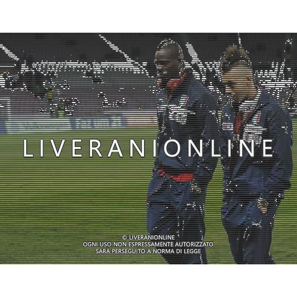 Gara Amichevole Ginevra (Svizzera) - 21.03.2013 Italia-Brasile Nella Foto:El Shaarawy Stephan-Balotelli Mario /Ph.Vitez-Ag. Aldo Liverani