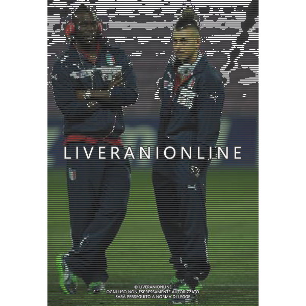 Gara Amichevole Ginevra (Svizzera) - 21.03.2013 Italia-Brasile Nella Foto:El Shaarawy Stephan-Balotelli Mario /Ph.Vitez-Ag. Aldo Liverani