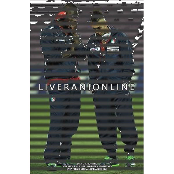 Gara Amichevole Ginevra (Svizzera) - 21.03.2013 Italia-Brasile Nella Foto:El Shaarawy Stephan-Balotelli Mario /Ph.Vitez-Ag. Aldo Liverani