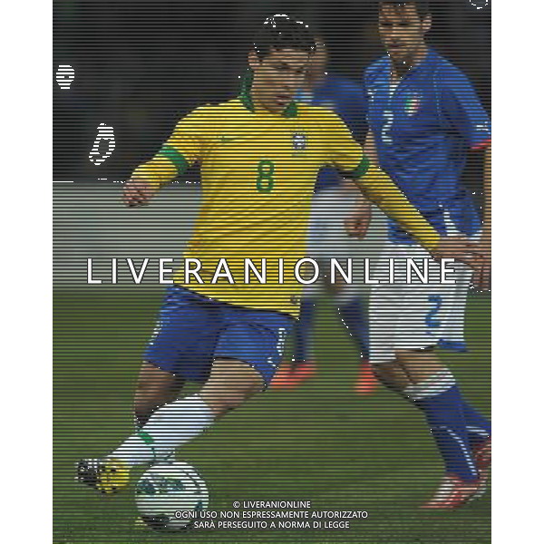 Gara Amichevole Ginevra (Svizzera) - 21.03.2013 Italia-Brasile Nella Foto:Hernanes /Ph.Vitez-Ag. Aldo Liverani