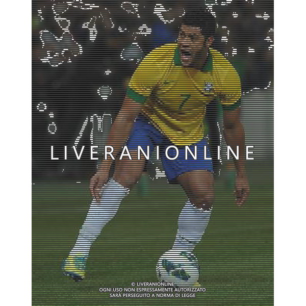 Gara Amichevole Ginevra (Svizzera) - 21.03.2013 Italia-Brasile Nella Foto:Hulk-Fernando-Hernanes /Ph.Vitez-Ag. Aldo Liverani