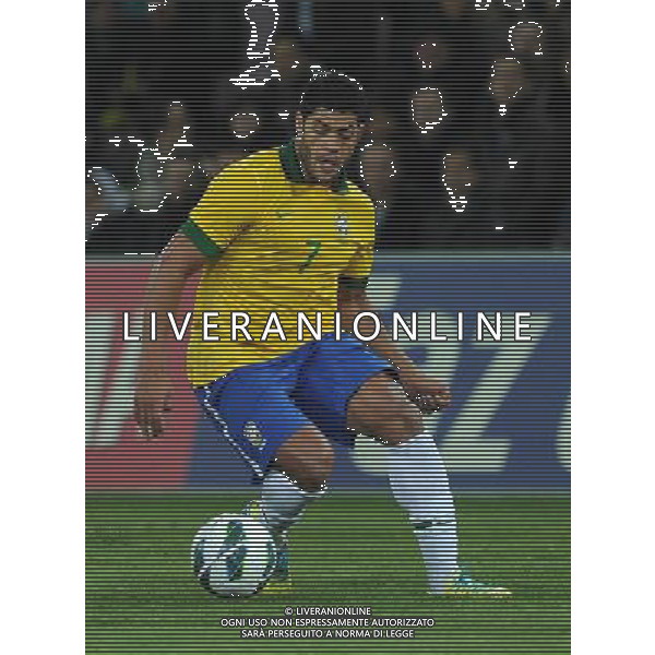 Gara Amichevole Ginevra (Svizzera) - 21.03.2013 Italia-Brasile Nella Foto:Hulk-Fernando-Hernanes /Ph.Vitez-Ag. Aldo Liverani