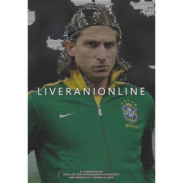 Gara Amichevole Ginevra (Svizzera) - 21.03.2013 Italia-Brasile Nella Foto:Filipe Luis /Ph.Vitez-Ag. Aldo Liverani