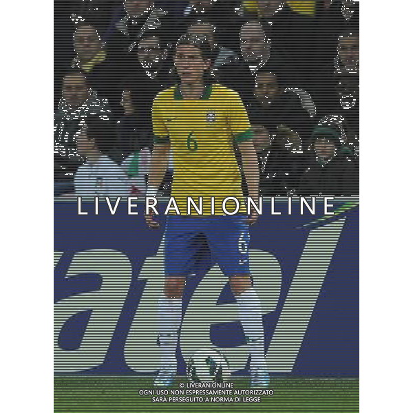 Gara Amichevole Ginevra (Svizzera) - 21.03.2013 Italia-Brasile Nella Foto:Filipe Luis /Ph.Vitez-Ag. Aldo Liverani