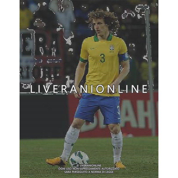 Gara Amichevole Ginevra (Svizzera) - 21.03.2013 Italia-Brasile Nella Foto:David Luiz /Ph.Vitez-Ag. Aldo Liverani