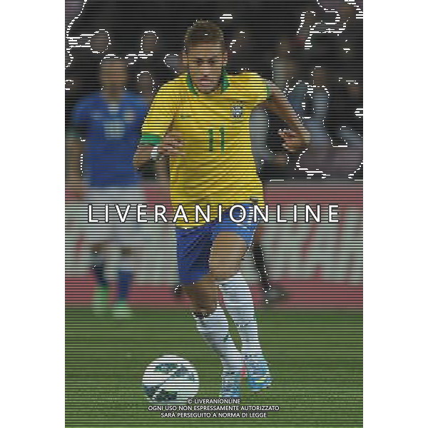 Gara Amichevole Ginevra (Svizzera) - 21.03.2013 Italia-Brasile Nella Foto:Neymar /Ph.Vitez-Ag. Aldo Liverani