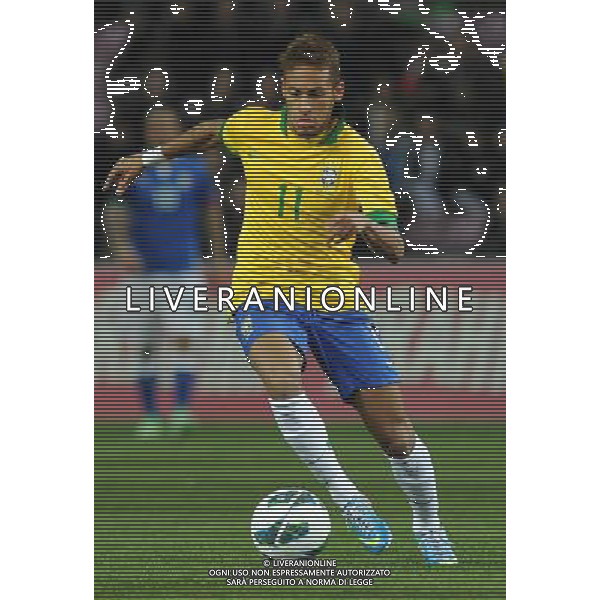 Gara Amichevole Ginevra (Svizzera) - 21.03.2013 Italia-Brasile Nella Foto:Neymar /Ph.Vitez-Ag. Aldo Liverani