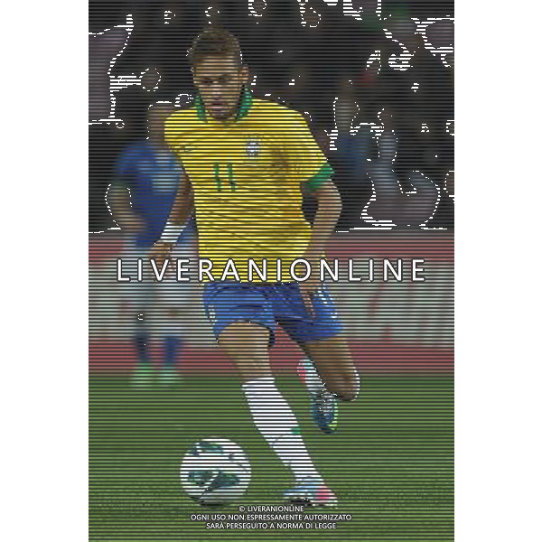 Gara Amichevole Ginevra (Svizzera) - 21.03.2013 Italia-Brasile Nella Foto:Neymar /Ph.Vitez-Ag. Aldo Liverani