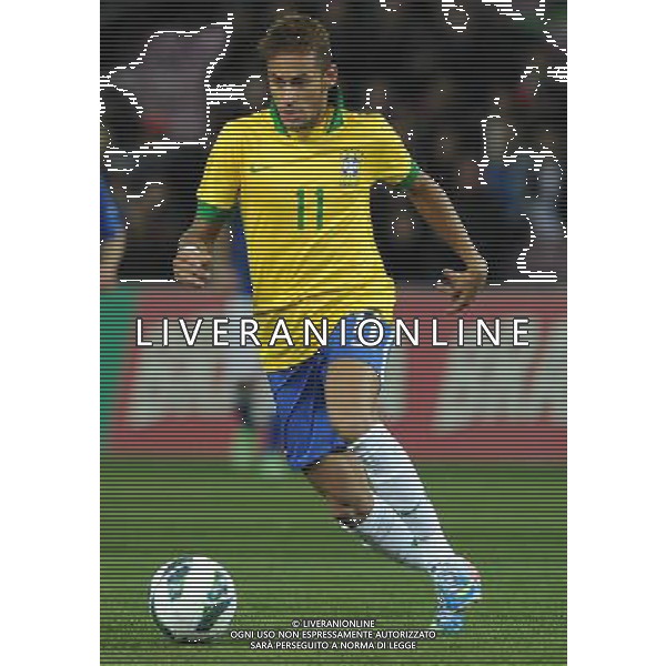 Gara Amichevole Ginevra (Svizzera) - 21.03.2013 Italia-Brasile Nella Foto:Neymar /Ph.Vitez-Ag. Aldo Liverani