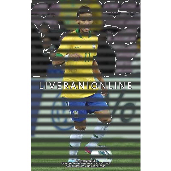 Gara Amichevole Ginevra (Svizzera) - 21.03.2013 Italia-Brasile Nella Foto:Neymar /Ph.Vitez-Ag. Aldo Liverani