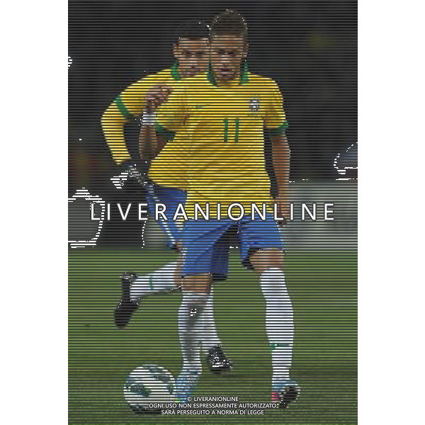 Gara Amichevole Ginevra (Svizzera) - 21.03.2013 Italia-Brasile Nella Foto:Neymar /Ph.Vitez-Ag. Aldo Liverani