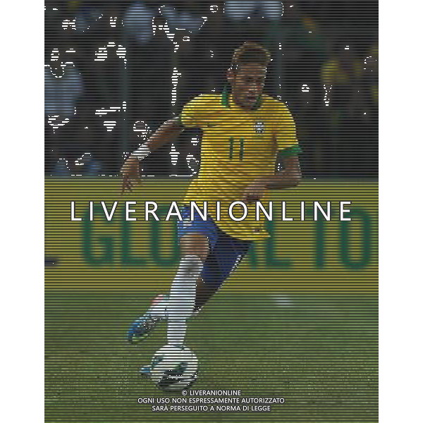 Gara Amichevole Ginevra (Svizzera) - 21.03.2013 Italia-Brasile Nella Foto:Neymar /Ph.Vitez-Ag. Aldo Liverani