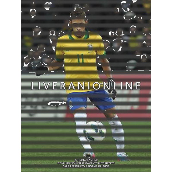 Gara Amichevole Ginevra (Svizzera) - 21.03.2013 Italia-Brasile Nella Foto:Neymar /Ph.Vitez-Ag. Aldo Liverani