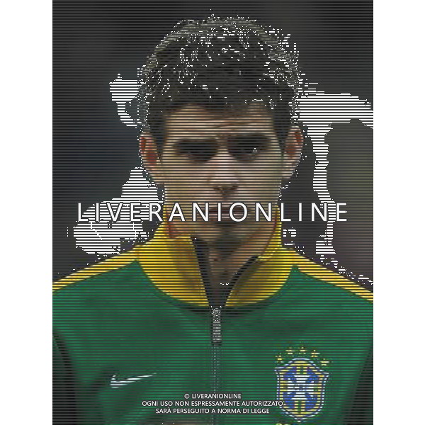 Gara Amichevole Ginevra (Svizzera) - 21.03.2013 Italia-Brasile Nella Foto:Oscar /Ph.Vitez-Ag. Aldo Liverani