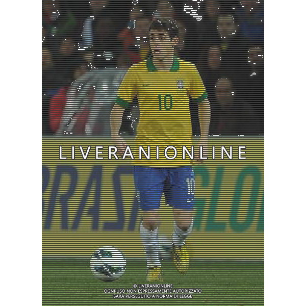 Gara Amichevole Ginevra (Svizzera) - 21.03.2013 Italia-Brasile Nella Foto:Oscar /Ph.Vitez-Ag. Aldo Liverani