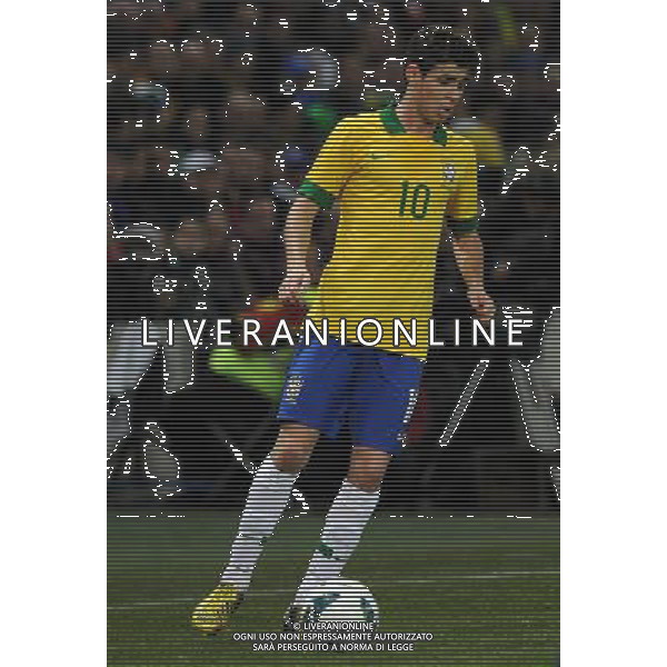 Gara Amichevole Ginevra (Svizzera) - 21.03.2013 Italia-Brasile Nella Foto:Oscar /Ph.Vitez-Ag. Aldo Liverani