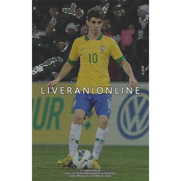 Gara Amichevole Ginevra (Svizzera) - 21.03.2013 Italia-Brasile Nella Foto:Oscar /Ph.Vitez-Ag. Aldo Liverani