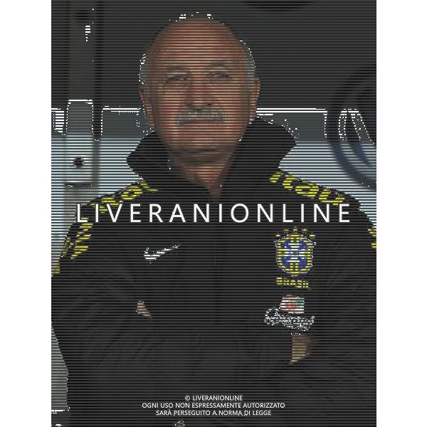 Gara Amichevole Ginevra (Svizzera) - 21.03.2013 Italia-Brasile Nella Foto:Scolari Luiz Felipe /Ph.Vitez-Ag. Aldo Liverani