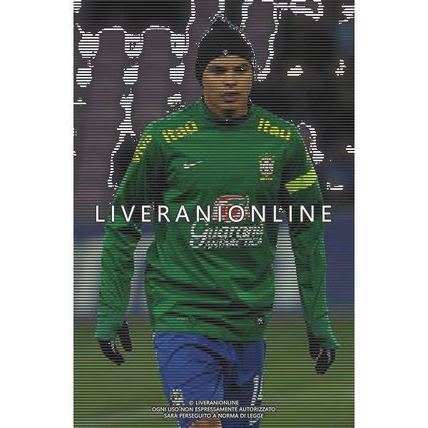 Gara Amichevole Ginevra (Svizzera) - 21.03.2013 Italia-Brasile Nella Foto:Thiago Silva /Ph.Vitez-Ag. Aldo Liverani