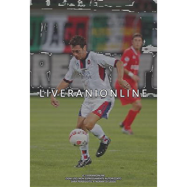 TRIESTE 15 / 09 / 2004 COPPA ITALIA TIM CUP - TRIESTINA - CAGLIARI NELLA FOTO: ALBINO MARCELLO FOTO PAOLA GARBUIO/ALDO LIVERANI s.a.s