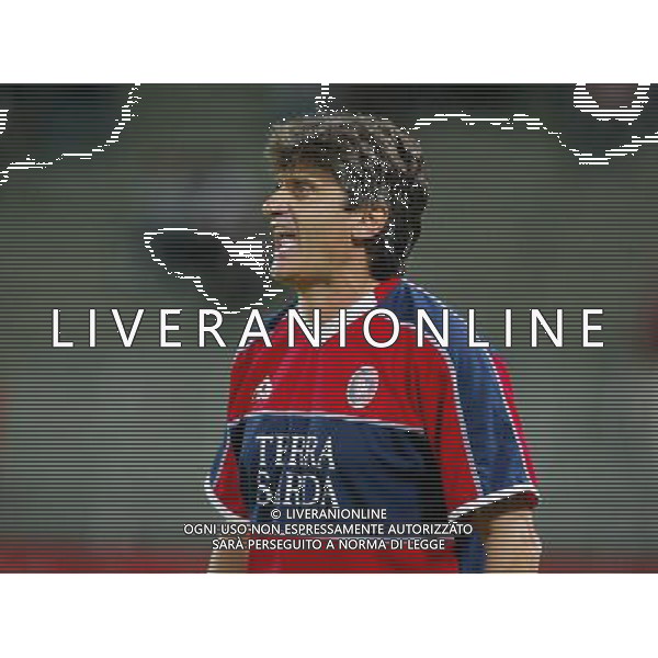 TRIESTE 15 / 09 / 2004 COPPA ITALIA TIM CUP - TRIESTINA - CAGLIARI NELLA FOTO: DANIELE ARRIGONI FOTO PAOLA GARBUIO/ALDO LIVERANI s.a.s