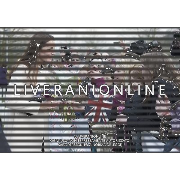 The Duke of Cambridge, Patron, and The Duchess of Cambridge will visit the offices of Child Bereavement UK, Saunderton, Buckinghamshire. ©photoshot/AGENZIA ALDO LIVERANI SAS - ITALY ONLY - REALI INGLESI: Kate Middleton Duchessa di Cambridge in visita agli uffici di Child Bereavement , Saunderton, Buckinghamshire.