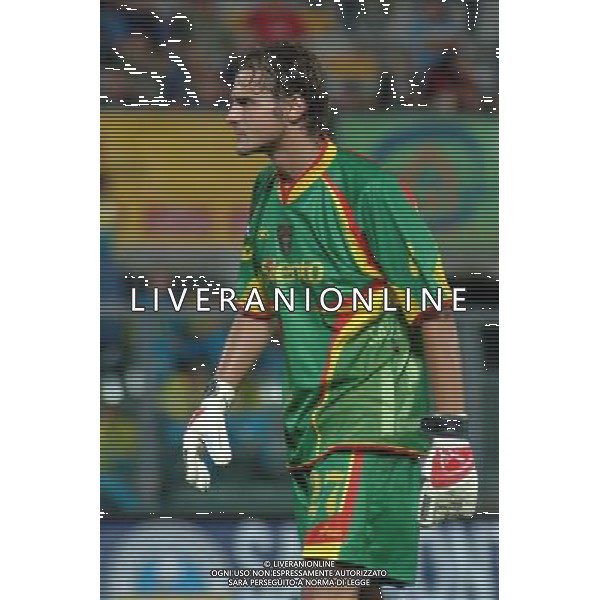 LIVORNO,15 SETTEMBRE 2004 LIVORNO - LECCE COPPA ITALIA TIM CUP NELLA FOTO: ANANIA LUCA FOTO:BIZZI-AGENZIA ALDO LIVERANI