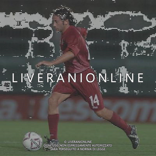 LIVORNO,15 SETTEMBRE 2004 LIVORNO - LECCE COPPA ITALIA TIM CUP NELLA FOTO: GRAUSO CLAUDIO FOTO:BIZZI-AGENZIA ALDO LIVERANI