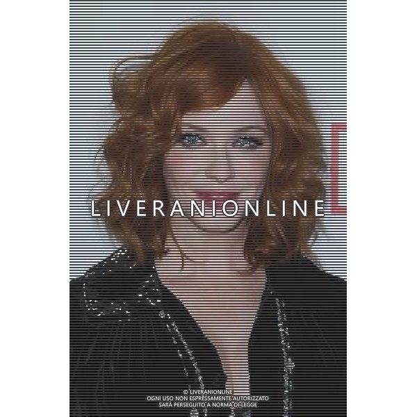 LOS ANGELES, CA - MARCH 20: Christina Hendricks at the \'Mad Men\' Season 6 Los Angeles Premiere held at the Director\'s Guild of America on March 20, 2013 in Los Angeles, California. Credit: MediaPunch Inc. PREMIERA SERIAL MAD MEN SEZON 6 FOT. MEDIAPUNCH/NEWSPIX.PL US, FRANCE AND GERMANY OUT !!! --- Newspix.pl /AGENZIA ALDO LIVERANI SAS/ITALY ONLY - EDITORIAL USE ONLY *** Local Caption *** www.newspix.pl mail us: info@newspix.pl call us: 0048 022 23 22 222 --- Polish Picture Agency by Ringier Axel Springer Poland