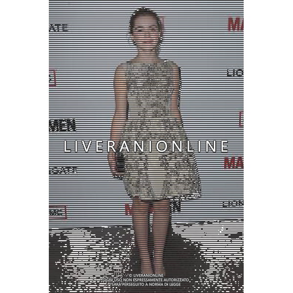 LOS ANGELES, CA - MARCH 20: Kiernan Shipka at the \'Mad Men\' Season 6 Los Angeles Premiere held at the Director\'s Guild of America on March 20, 2013 in Los Angeles, California. Credit: MediaPunch Inc. PREMIERA SERIAL MAD MEN SEZON 6 FOT. MEDIAPUNCH/NEWSPIX.PL US, FRANCE AND GERMANY OUT !!! --- Newspix.pl /AGENZIA ALDO LIVERANI SAS/ITALY ONLY - EDITORIAL USE ONLY *** Local Caption *** www.newspix.pl mail us: info@newspix.pl call us: 0048 022 23 22 222 --- Polish Picture Agency by Ringier Axel Springer Poland