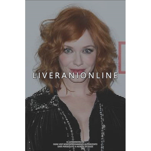 LOS ANGELES, CA - MARCH 20: Christina Hendricks at the \'Mad Men\' Season 6 Los Angeles Premiere held at the Director\'s Guild of America on March 20, 2013 in Los Angeles, California. Credit: MediaPunch Inc. PREMIERA SERIAL MAD MEN SEZON 6 FOT. MEDIAPUNCH/NEWSPIX.PL US, FRANCE AND GERMANY OUT !!! --- Newspix.pl /AGENZIA ALDO LIVERANI SAS/ITALY ONLY - EDITORIAL USE ONLY *** Local Caption *** www.newspix.pl mail us: info@newspix.pl call us: 0048 022 23 22 222 --- Polish Picture Agency by Ringier Axel Springer Poland
