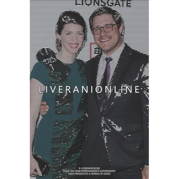 LOS ANGELES, CA - MARCH 20: Virginia Donohoe Sommer and Rich Sommer at the \'Mad Men\' Season 6 Los Angeles Premiere held at the Director\'s Guild of America on March 20, 2013 in Los Angeles, California. Credit: MediaPunch Inc. PREMIERA SERIAL MAD MEN SEZON 6 FOT. MEDIAPUNCH/NEWSPIX.PL US, FRANCE AND GERMANY OUT !!! --- Newspix.pl /AGENZIA ALDO LIVERANI SAS/ITALY ONLY - EDITORIAL USE ONLY *** Local Caption *** www.newspix.pl mail us: info@newspix.pl call us: 0048 022 23 22 222 --- Polish Picture Agency by Ringier Axel Springer Poland