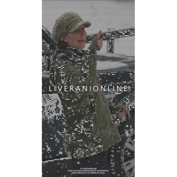 Staff picture from: Andy Stenning Duchess of Cambridge, Kate Middleton at Great Tower Scout camp,, Cumbria braving the snow lighting fires and making bread twists AG ALDO LIVERANI S A S ONLY ITALY