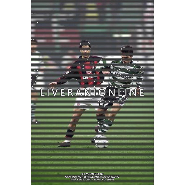 MILANO, 22-11-01 DFP/ MARCO LUSSOSO MILAN - SPORTING LISBONA (COPPA UEFA) NELLA FOTO: BETO AG ALDO LIVERANI S A S