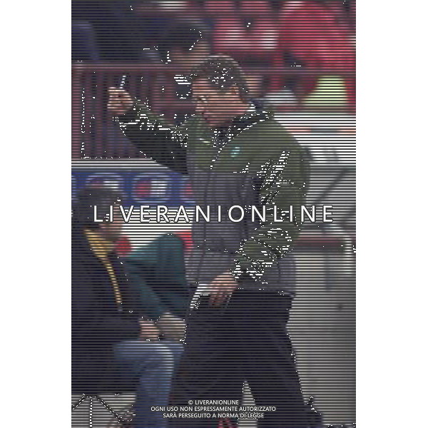 MILANO, 22-11-01 DFP/ MARCO LUSSOSO MILAN - SPORTING LISBONA (COPPA UEFA) NELLA FOTO: BOLONI AG ALDO LIVERANI S A S