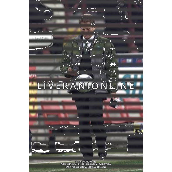 MILANO, 22-11-01 DFP/ MARCO LUSSOSO MILAN - SPORTING LISBONA (COPPA UEFA) NELLA FOTO: BOLONI AG ALDO LIVERANI S A S