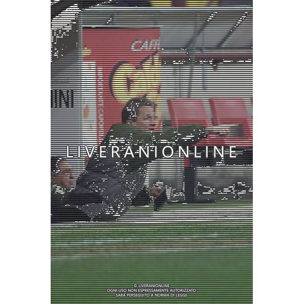 MILANO, 22-11-01 DFP/ MARCO LUSSOSO MILAN - SPORTING LISBONA (COPPA UEFA) NELLA FOTO: BOLONI AG ALDO LIVERANI S A S