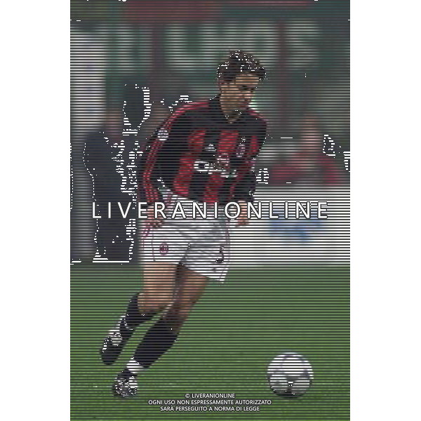 MILANO, 22-11-01 DFP/ MARCO LUSSOSO MILAN - SPORTING LISBONA (COPPA UEFA) NELLA FOTO: ALESSANDRO COSTACURTA AG ALDO LIVERANI S A S