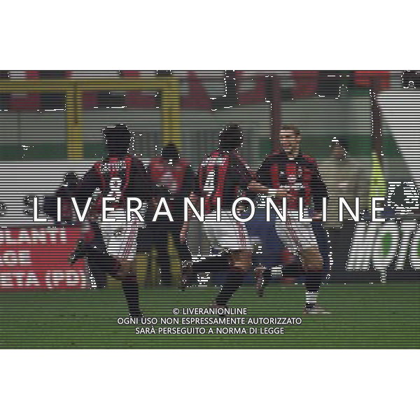 MILANO, 22-11-01 DFP/ MARCO LUSSOSO MILAN - SPORTING LISBONA (COPPA UEFA) NELLA FOTO: ESULTANZA MILAN AG ALDO LIVERANI S A S