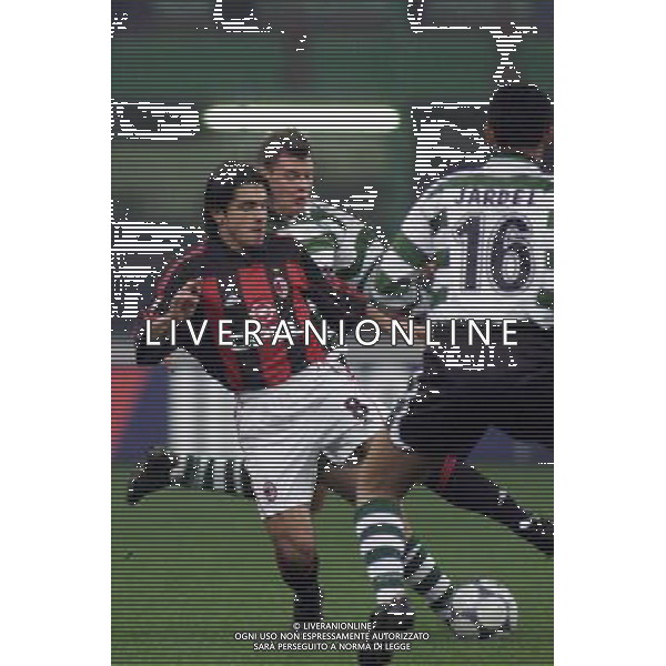 MILANO, 22-11-01 DFP/ MARCO LUSSOSO MILAN - SPORTING LISBONA (COPPA UEFA) NELLA FOTO: GENNARO GATTUSO AG ALDO LIVERANI S A S