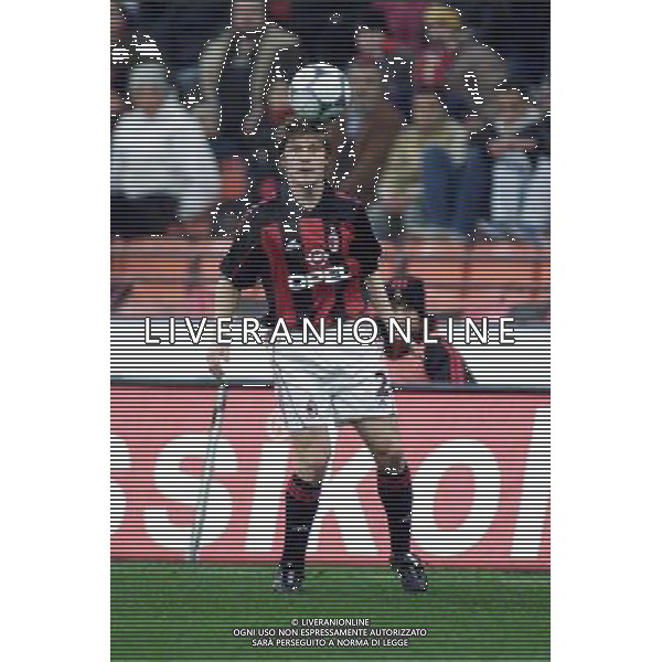 MILANO, 22-11-01 DFP/ MARCO LUSSOSO MILAN - SPORTING LISBONA (COPPA UEFA) NELLA FOTO: THOMAS HELVEG AG ALDO LIVERANI S A S
