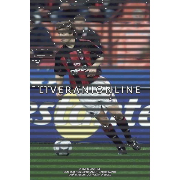 MILANO, 22-11-01 DFP/ MARCO LUSSOSO MILAN - SPORTING LISBONA (COPPA UEFA) NELLA FOTO: THOMAS HELVEG AG ALDO LIVERANI S A S
