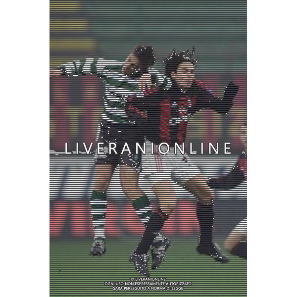 MILANO, 22-11-01 DFP/ MARCO LUSSOSO MILAN - SPORTING LISBONA (COPPA UEFA) NELLA FOTO: FILIPPO INZAGHI AG ALDO LIVERANI S A S