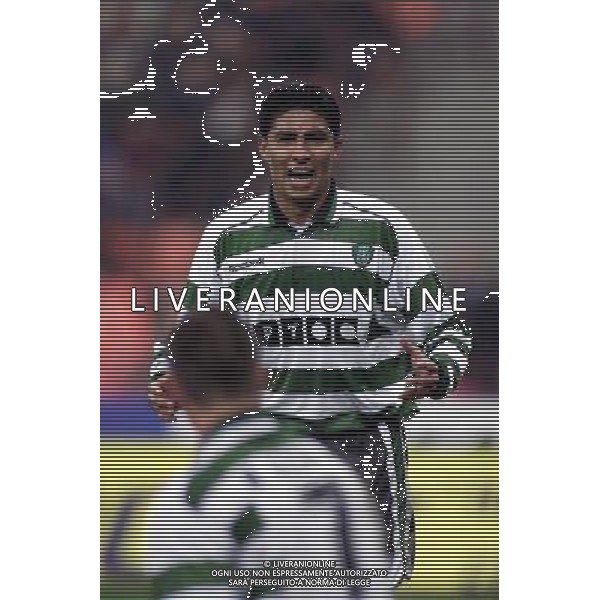 MILANO, 22-11-01 DFP/ MARCO LUSSOSO MILAN - SPORTING LISBONA (COPPA UEFA) NELLA FOTO: JARDEL AG ALDO LIVERANI S A S