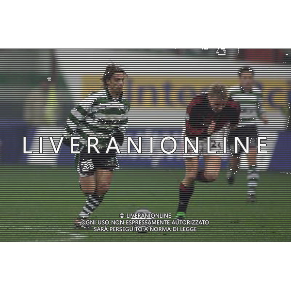 MILANO, 22-11-01 DFP/ MARCO LUSSOSO MILAN - SPORTING LISBONA (COPPA UEFA) NELLA FOTO: JOAO PINTO AG ALDO LIVERANI S A S