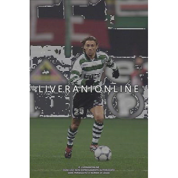 MILANO, 22-11-01 DFP/ MARCO LUSSOSO MILAN - SPORTING LISBONA (COPPA UEFA) NELLA FOTO: JOAO PINTO AG ALDO LIVERANI S A S