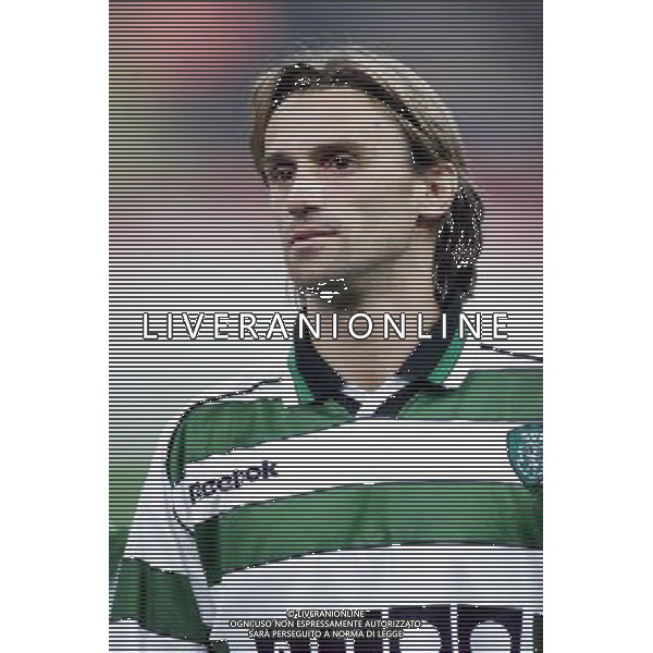 MILANO, 22-11-01 DFP/ MARCO LUSSOSO MILAN - SPORTING LISBONA (COPPA UEFA) NELLA FOTO: JOAO PINTO AG ALDO LIVERANI S A S