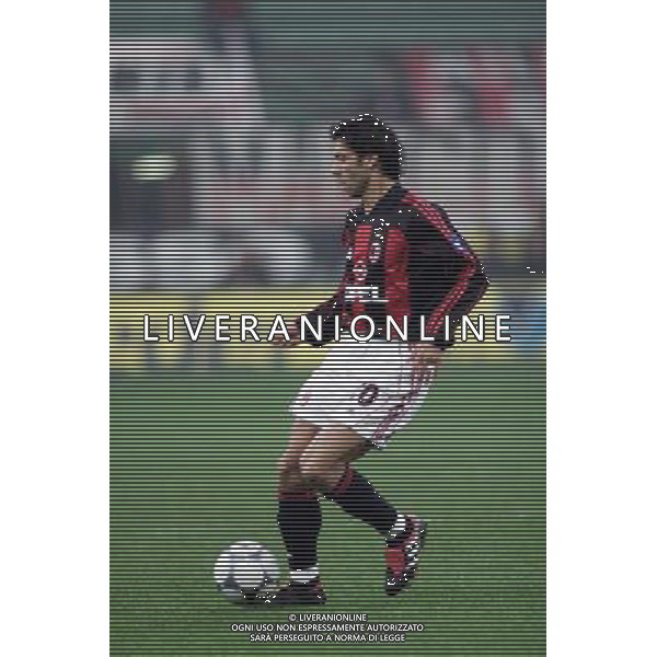 MILANO, 22-11-01 DFP/ MARCO LUSSOSO MILAN - SPORTING LISBONA (COPPA UEFA) NELLA FOTO: RUI COSTA AG ALDO LIVERANI S A S