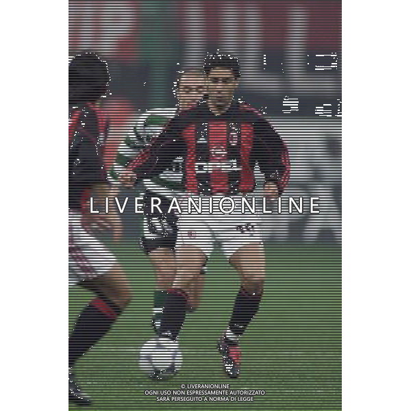 MILANO, 22-11-01 DFP/ MARCO LUSSOSO MILAN - SPORTING LISBONA (COPPA UEFA) NELLA FOTO: RUI COSTA AG ALDO LIVERANI S A S